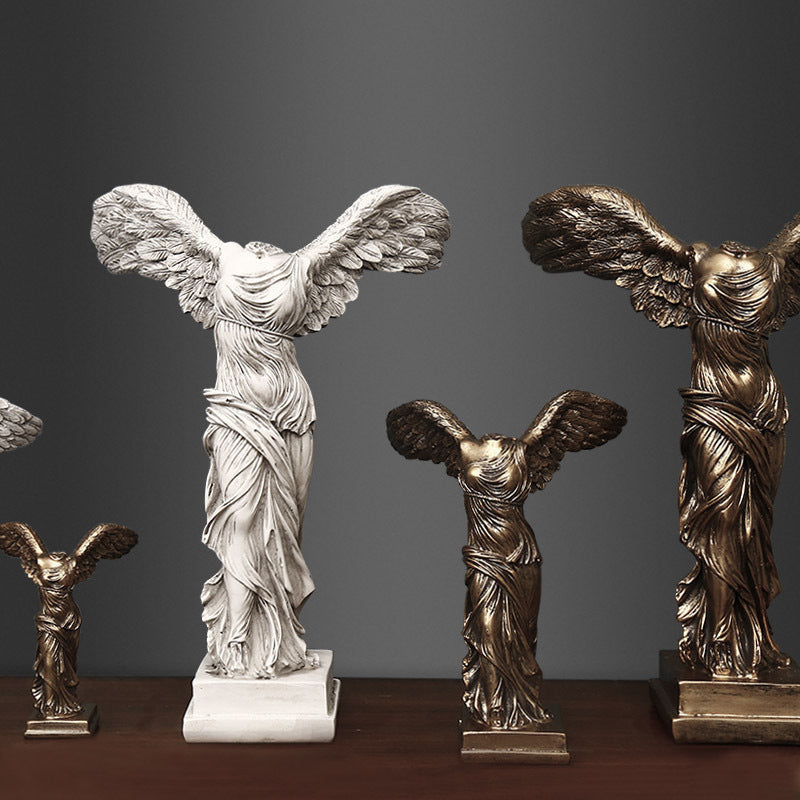 European-Style Goddess of Victory Resin Statue
