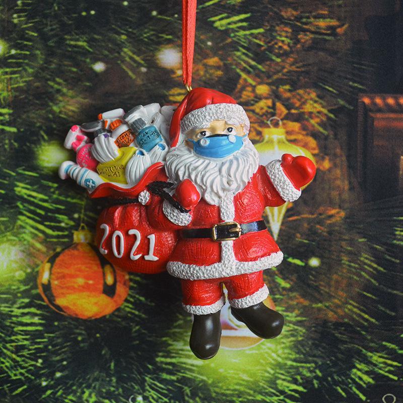 2021 Weihnachtsmann-Andenken-Ornament