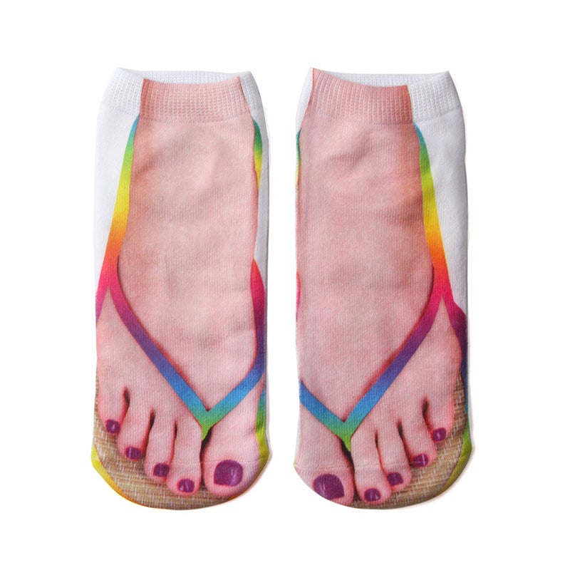 Vorverkauf >>Socken mit Nageldruck