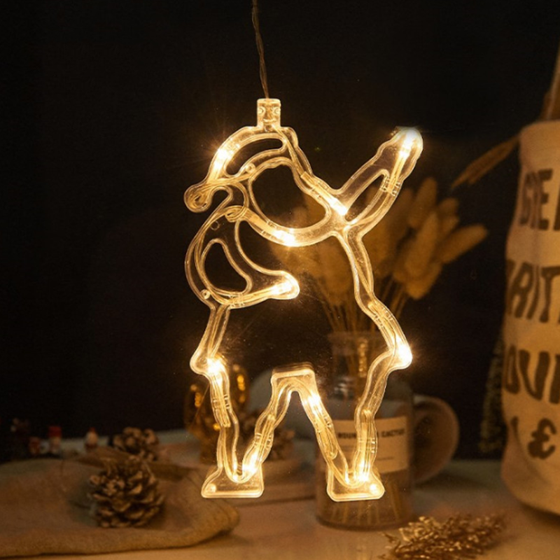 Weihnachten Dekoration Sauger LED-Leuchten