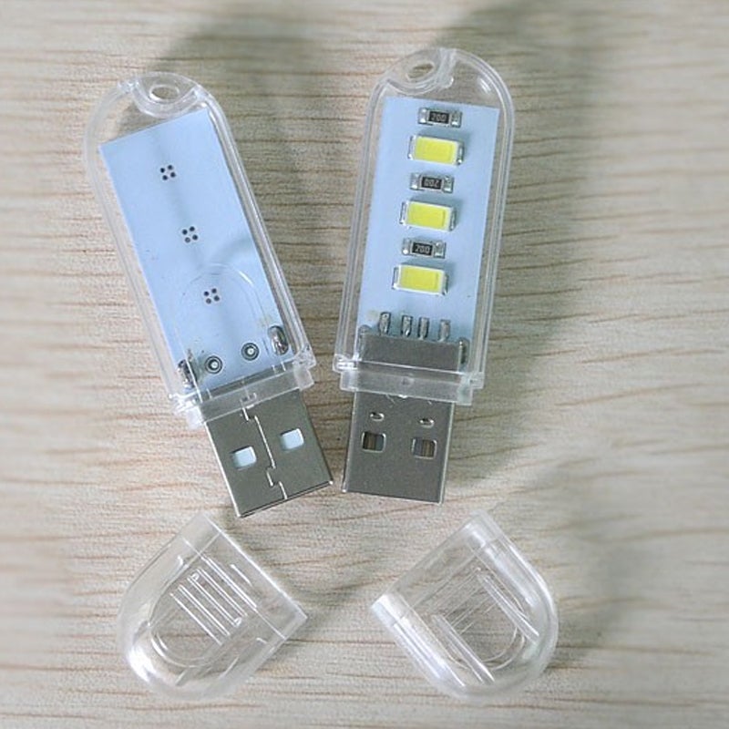 Tragbares LED-Licht Set In USB-Form