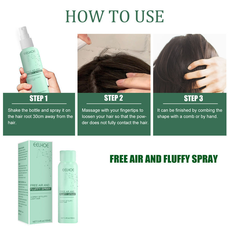 Ölkontrollierendes und Volumengebendes Haarspray